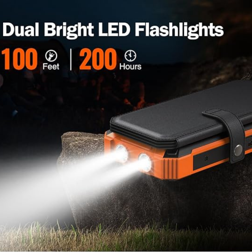 SolarGuard 4X - 4 Panel Solar Power Bank