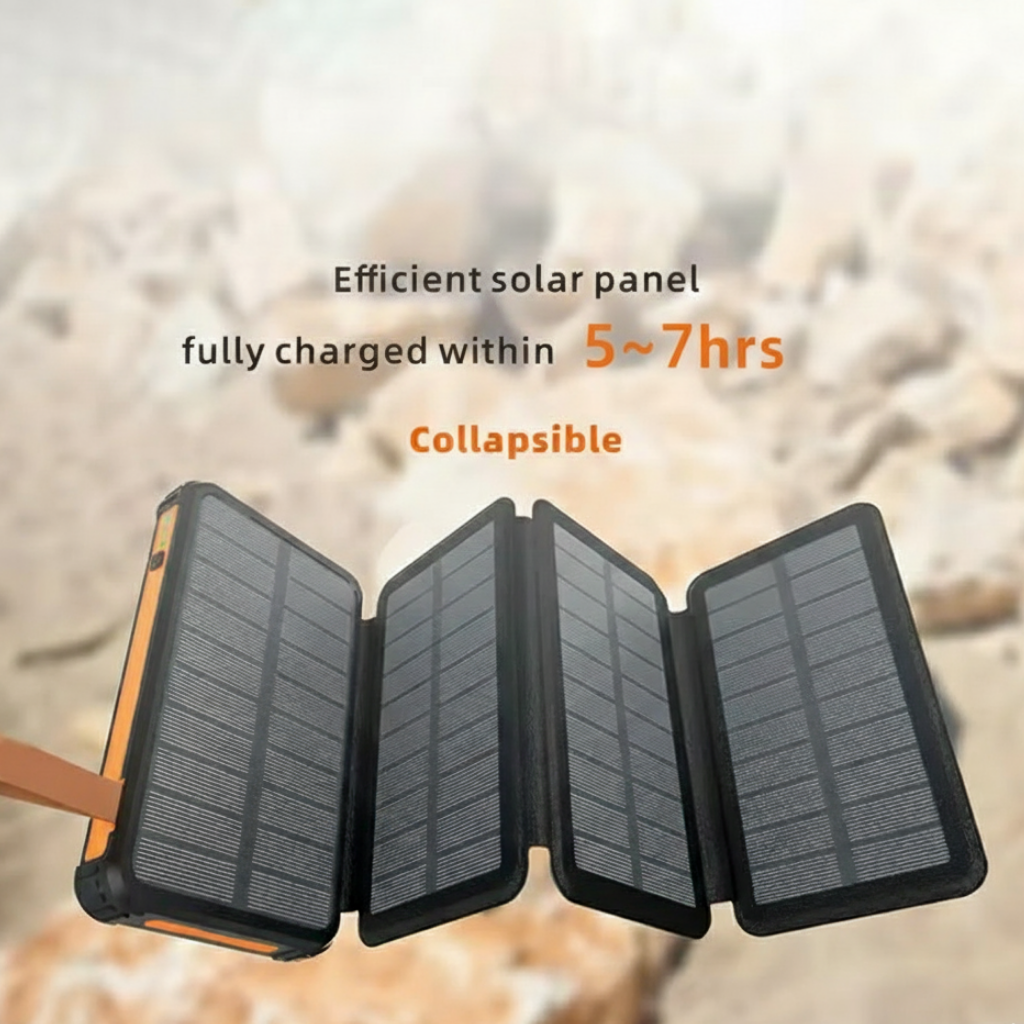 SolarGuard 4X - 4 Panel Solar Power Bank