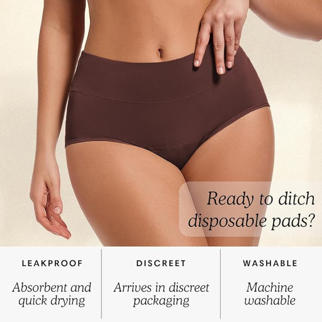 SteadyBloom Leakproof Underwear (5-Pack)